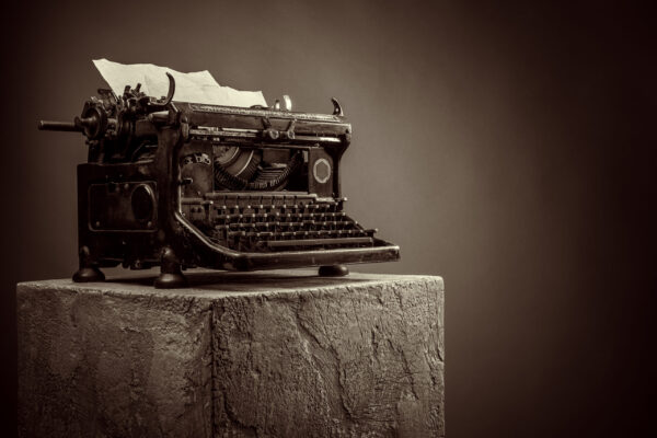 vintage typewriter